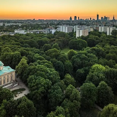 Beautiful Studio In Mokotow Near Krolikarnia Park Warsaw Exterior photo